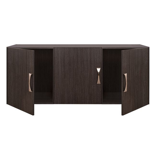 ΠΑΤΑΡΙ 3ΦΥΛΛΗΣ ΝΤΟΥΛΑΠΑΣ CARLY HM385.01 ΣΕ ΧΡΩΜΑ ZEBRANO 150X55X60Υεκ. - Pakobazaar