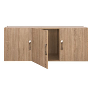 ΠΑΤΑΡΙ 3ΦΥΛΛΗΣ ΝΤΟΥΛΑΠΑΣ CARLY HM385.02 ΣΕ ΧΡΩΜΑ SONAMA 150X55Χ60Υεκ. - Pakobazaar