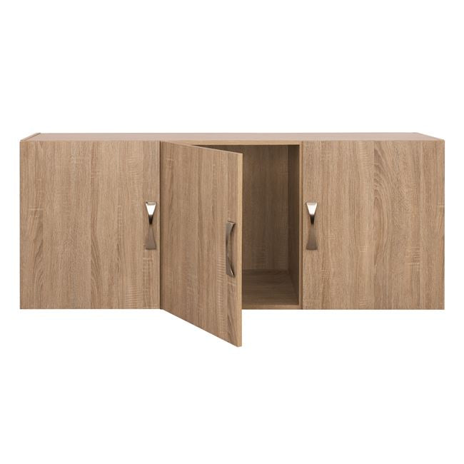 ΠΑΤΑΡΙ 3ΦΥΛΛΗΣ ΝΤΟΥΛΑΠΑΣ CARLY HM385.02 ΣΕ ΧΡΩΜΑ SONAMA 150X55Χ60Υεκ. - Pakobazaar