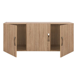 ΠΑΤΑΡΙ 3ΦΥΛΛΗΣ ΝΤΟΥΛΑΠΑΣ CARLY HM385.02 ΣΕ ΧΡΩΜΑ SONAMA 150X55Χ60Υεκ. - Pakobazaar