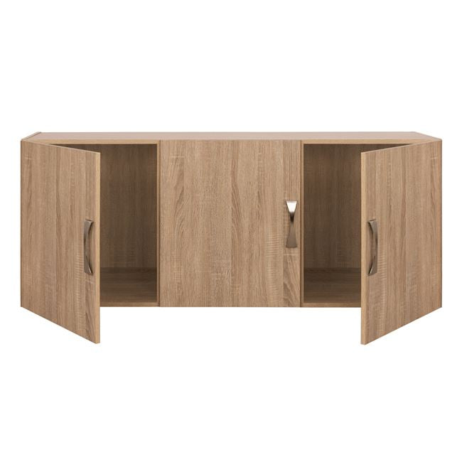 ΠΑΤΑΡΙ 3ΦΥΛΛΗΣ ΝΤΟΥΛΑΠΑΣ CARLY HM385.02 ΣΕ ΧΡΩΜΑ SONAMA 150X55Χ60Υεκ. - Pakobazaar