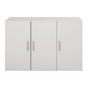 ΠΑΤΑΡΙ 3ΦΥΛΛΗΣ ΝΤΟΥΛΑΠΑΣ ΜΕΛΑΜΙΝΗΣ ALIVIA HM351.05 ΣΕ ΧΡΩΜΑ ΛΕΥΚΟ 90,2x42x60Yεκ. - Pakobazaar
