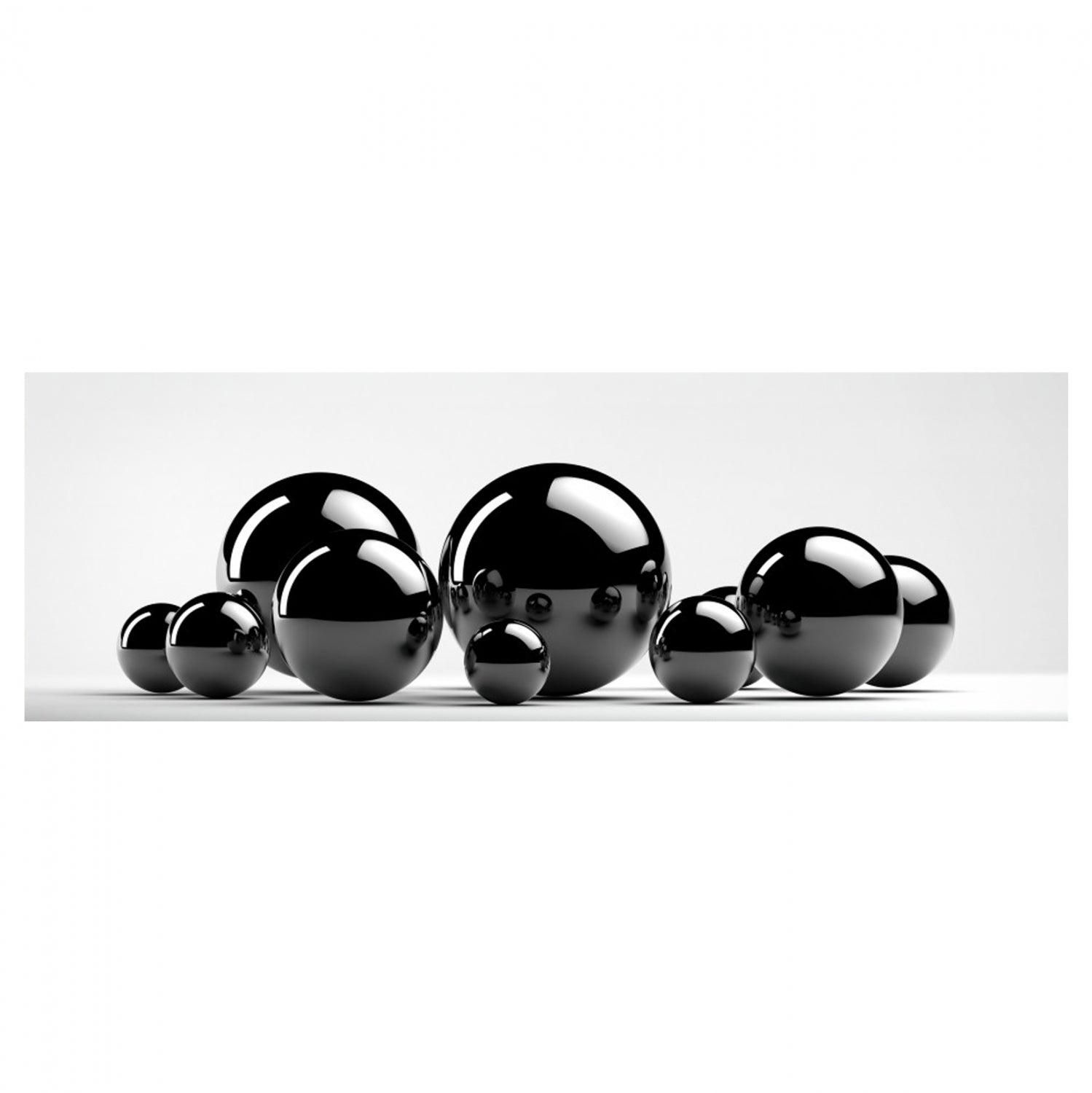 ΠΙΝΑΚΑΣ ΚΑΜΒΑΣ BLACK AND WHITE HM7198.02 80x3x30 εκ. - Pakobazaar