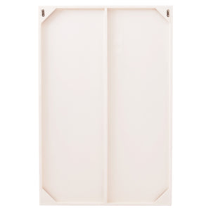 ΠΙΝΑΚΑΣ ΣΕΙΡΑ SANTORINI HM4505 MDF ΣΕ ΥΠΟΛΕΥΚΟ ΧΡΩΜΑ 80x4(πάχος)x120Υεκ. - Pakobazaar