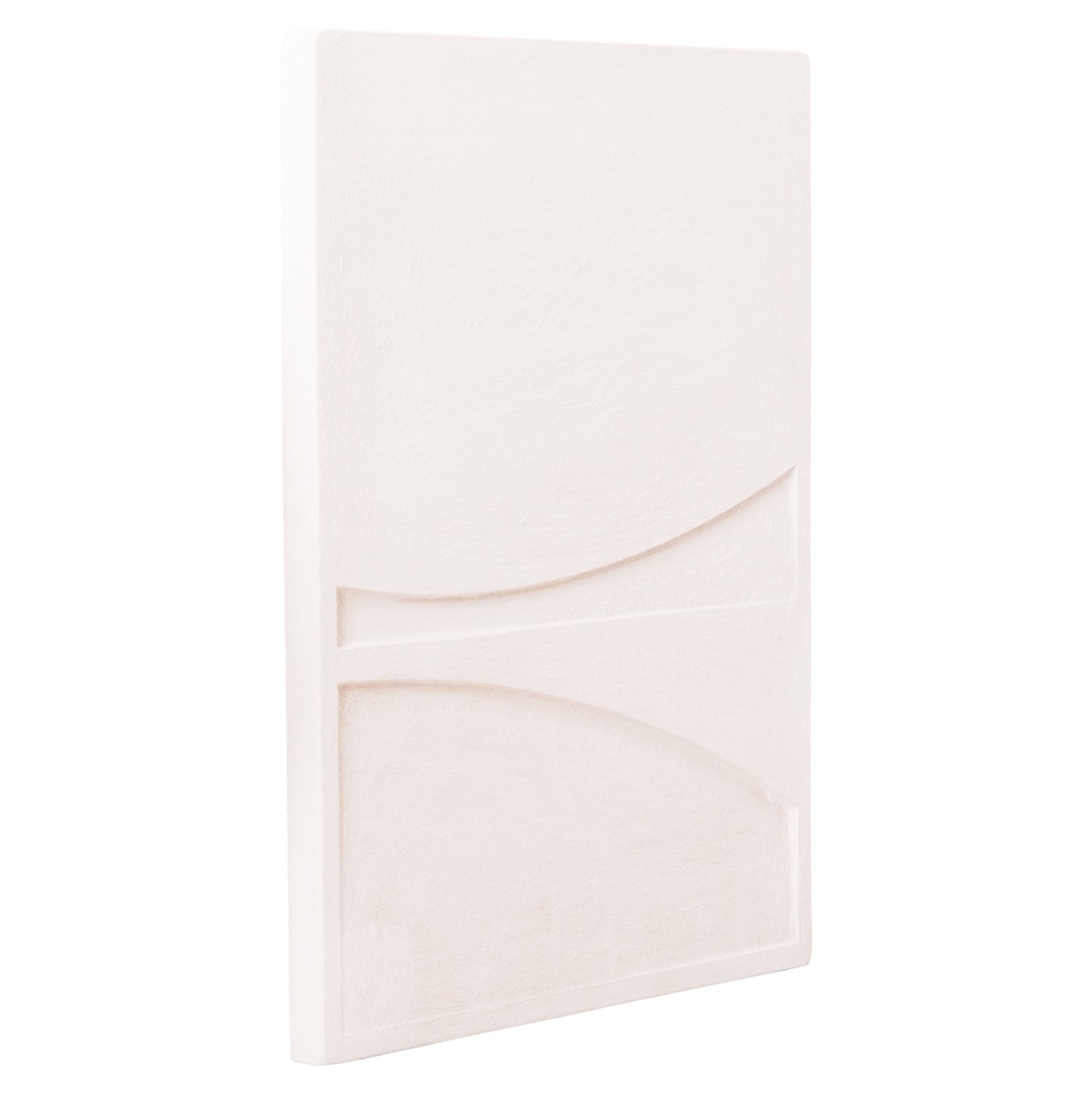 ΠΙΝΑΚΑΣ ΟΡΘΟΓΩΝΙΟΣ ΣΕΙΡΑ SANTORINI HM4510 MDF ΣΕ ΥΠΟΛΕΥΚΟ ΧΡΩΜΑ 60x4(πάχος)x80Υεκ. - Pakobazaar