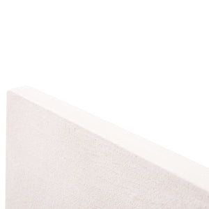 ΠΙΝΑΚΑΣ ΟΡΘΟΓΩΝΙΟΣ ΣΕΙΡΑ SANTORINI HM4510 MDF ΣΕ ΥΠΟΛΕΥΚΟ ΧΡΩΜΑ 60x4(πάχος)x80Υεκ. - Pakobazaar