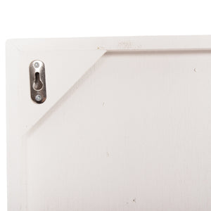 ΠΙΝΑΚΑΣ ΟΡΘΟΓΩΝΙΟΣ ΣΕΙΡΑ SANTORINI HM4523 MDF ΣΕ ΥΠΟΛΕΥΚΟ ΧΡΩΜΑ 60x4(πάχος)x80Υεκ. - Pakobazaar