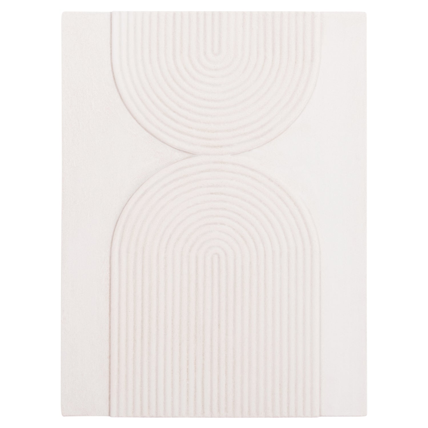 ΠΙΝΑΚΑΣ ΟΡΘΟΓΩΝΙΟΣ ΣΕΙΡΑ SANTORINI HM4523 MDF ΣΕ ΥΠΟΛΕΥΚΟ ΧΡΩΜΑ 60x4(πάχος)x80Υεκ. - Pakobazaar