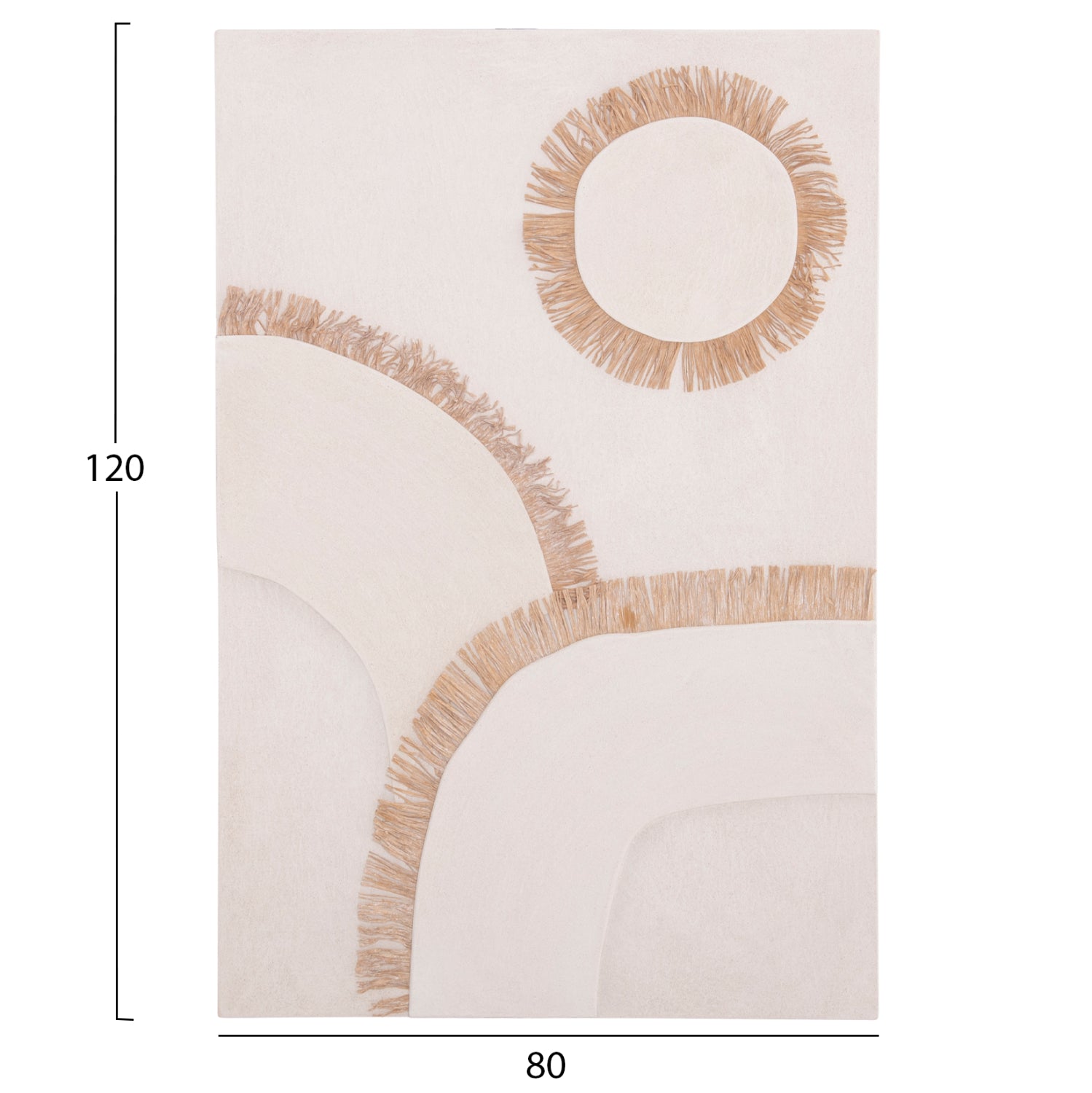 ΠΙΝΑΚΑΣ ΟΡΘΟΓΩΝΙΟΣ ΣΕΙΡΑ SANTORINI HM4531 MDF ΥΠΟΛΕΥΚΟ-ΔΙΑΚΟΣΜΗΣΗ ΜΠΕΖ 80x4,5(πάχος)x120Υεκ. - Pakobazaar