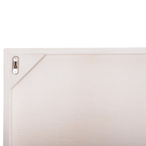 ΠΙΝΑΚΑΣ ΟΡΘΟΓΩΝΙΟΣ ΣΕΙΡΑ SANTORINI HM4531 MDF ΥΠΟΛΕΥΚΟ-ΔΙΑΚΟΣΜΗΣΗ ΜΠΕΖ 80x4,5(πάχος)x120Υεκ. - Pakobazaar