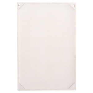 ΠΙΝΑΚΑΣ ΟΡΘΟΓΩΝΙΟΣ ΣΕΙΡΑ SANTORINI HM4531 MDF ΥΠΟΛΕΥΚΟ-ΔΙΑΚΟΣΜΗΣΗ ΜΠΕΖ 80x4,5(πάχος)x120Υεκ. - Pakobazaar