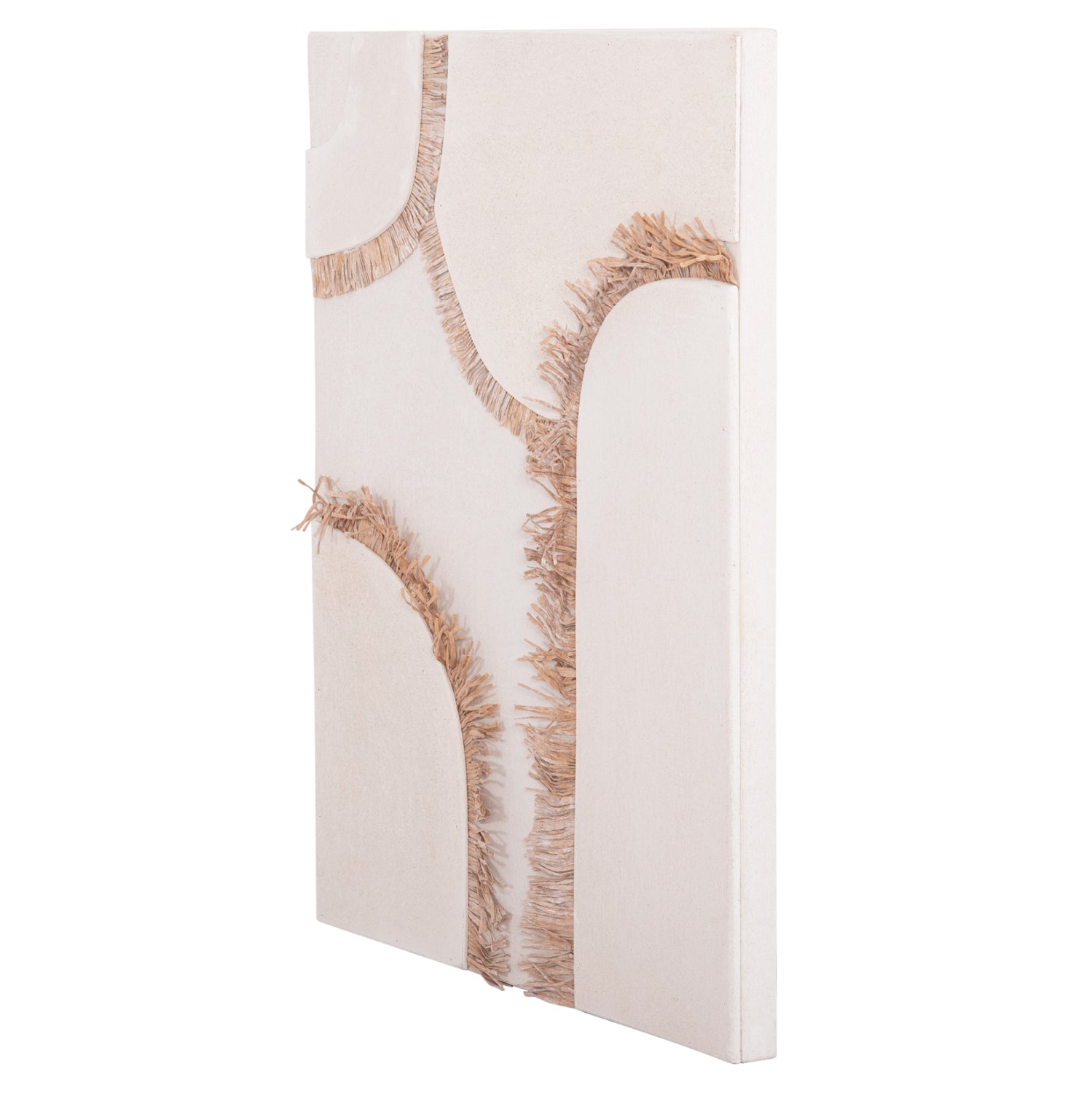 ΠΙΝΑΚΑΣ ΟΡΘΟΓΩΝΙΟΣ ΣΕΙΡΑ SANTORINI HM4532 MDF ΥΠΟΛΕΥΚΟ ΧΡΩΜΑ-ΔΙΑΚΟΣΜΗΣΗ ΜΠΕΖ 60x4,5(πάχος)x80Υεκ. - Pakobazaar