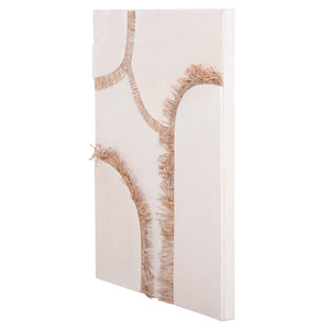 ΠΙΝΑΚΑΣ ΟΡΘΟΓΩΝΙΟΣ ΣΕΙΡΑ SANTORINI HM4532 MDF ΥΠΟΛΕΥΚΟ ΧΡΩΜΑ-ΔΙΑΚΟΣΜΗΣΗ ΜΠΕΖ 60x4,5(πάχος)x80Υεκ. - Pakobazaar