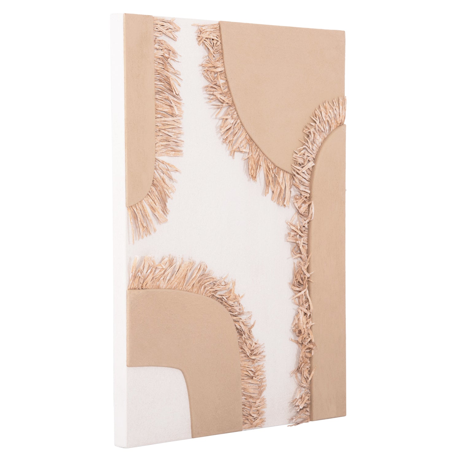 ΠΙΝΑΚΑΣ ΟΡΘΟΓΩΝΙΟΣ ΣΕΙΡΑ SANTORINI HM4533 MDF ΥΠΟΛΕΥΚΟ-ΚΑΦΕ-ΚΡΟΣΙΑ ΜΠΕΖ 60x4,5(πάχος)x80Υεκ - Pakobazaar