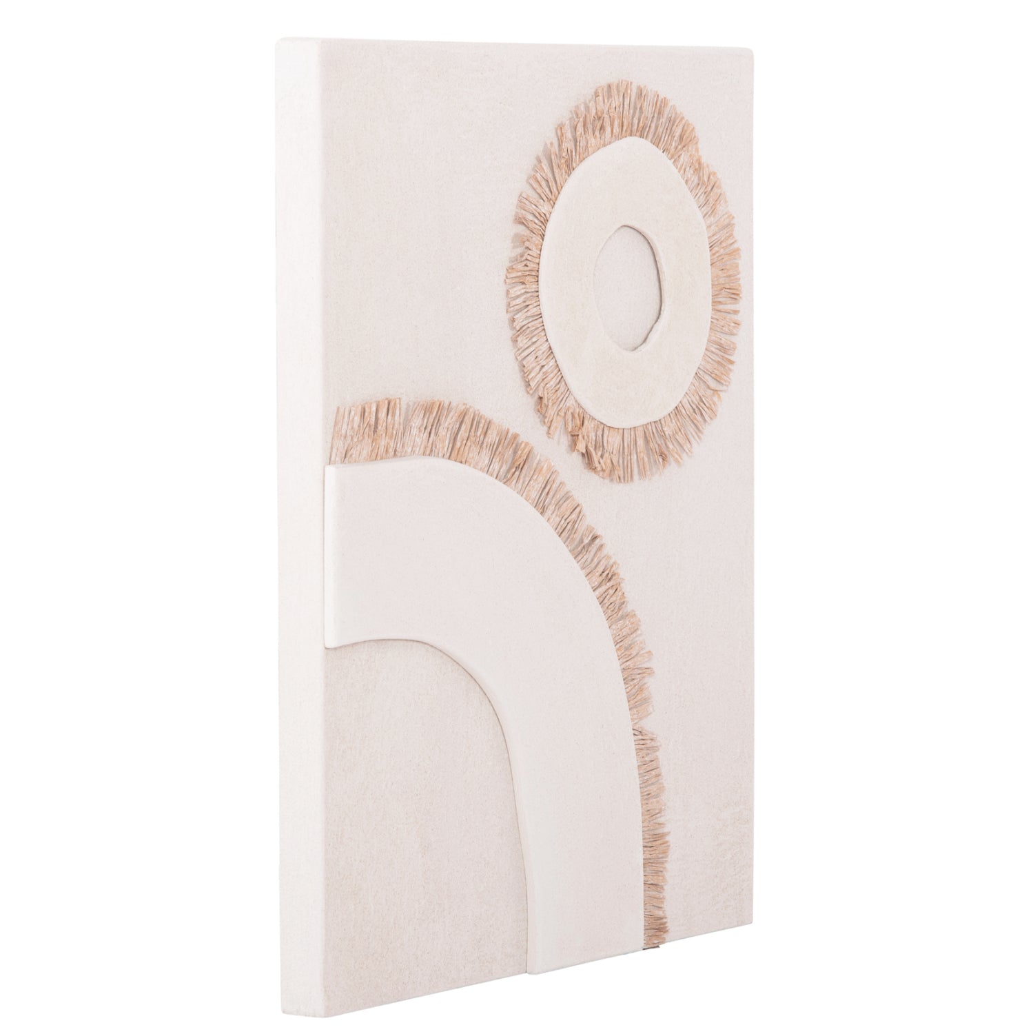 ΠΙΝΑΚΑΣ ΟΡΘΟΓΩΝΙΟΣ ΣΕΙΡΑ SANTORINI HM4534 MDF ΥΠΟΛΕΥΚΟ ΧΡΩΜΑ-ΔΙΑΚΟΣΜΗΣΗ ΜΠΕΖ 48x4,5(πάχος)x60Υεκ. - Pakobazaar