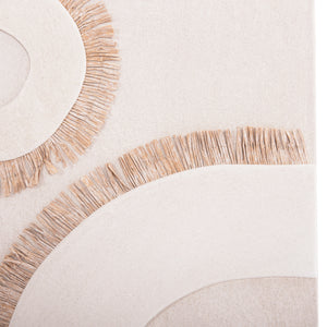 ΠΙΝΑΚΑΣ ΟΡΘΟΓΩΝΙΟΣ ΣΕΙΡΑ SANTORINI HM4534 MDF ΥΠΟΛΕΥΚΟ ΧΡΩΜΑ-ΔΙΑΚΟΣΜΗΣΗ ΜΠΕΖ 48x4,5(πάχος)x60Υεκ. - Pakobazaar