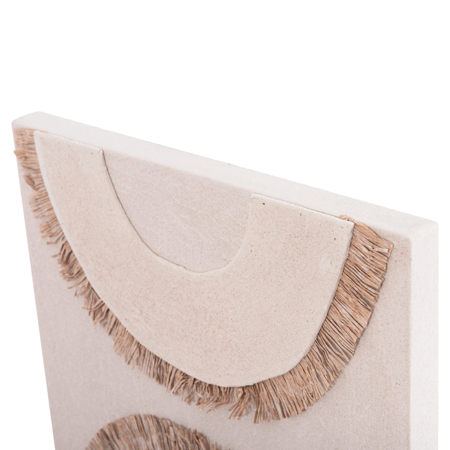 ΠΙΝΑΚΑΣ ΟΡΘΟΓΩΝΙΟΣ ΣΕΙΡΑ SANTORINI HM4535 MDF ΥΠΟΛΕΥΚΟ ΧΡΩΜΑ-ΔΙΑΚΟΣΜΗΣΗ ΜΠΕΖ 48x4,5(πάχος)x60Υεκ. - Pakobazaar