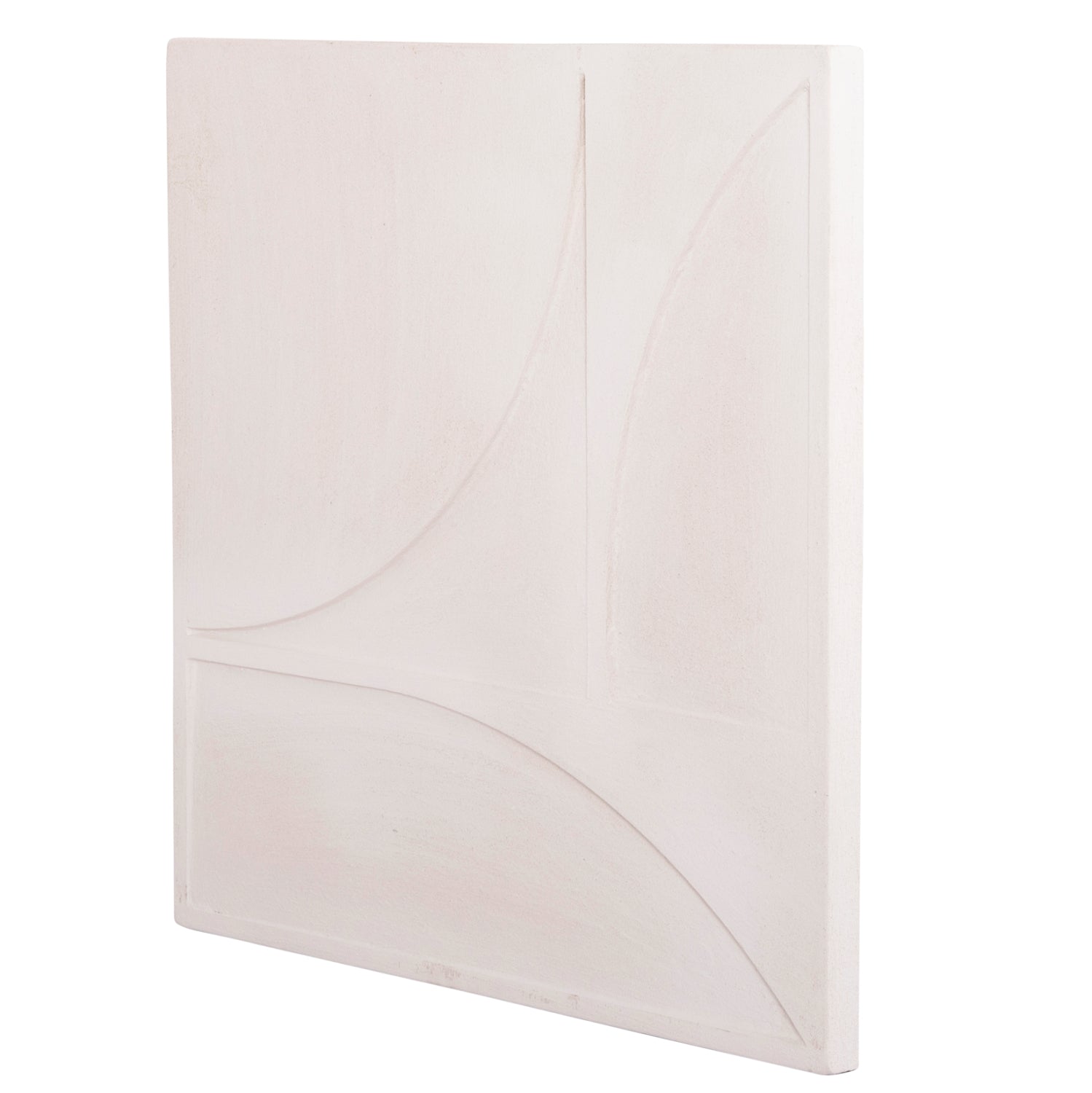 ΠΙΝΑΚΑΣ ΤΕΤΡΑΓΩΝΟΣ ΣΕΙΡΑ SANTORINI HM4507 MDF ΣΕ ΥΠΟΛΕΥΚΟ ΧΡΩΜΑ 80x4(πάχος)x80Υεκ. - Pakobazaar