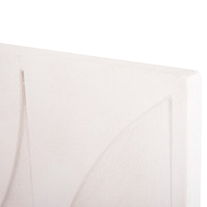 ΠΙΝΑΚΑΣ ΤΕΤΡΑΓΩΝΟΣ ΣΕΙΡΑ SANTORINI HM4507 MDF ΣΕ ΥΠΟΛΕΥΚΟ ΧΡΩΜΑ 80x4(πάχος)x80Υεκ. - Pakobazaar