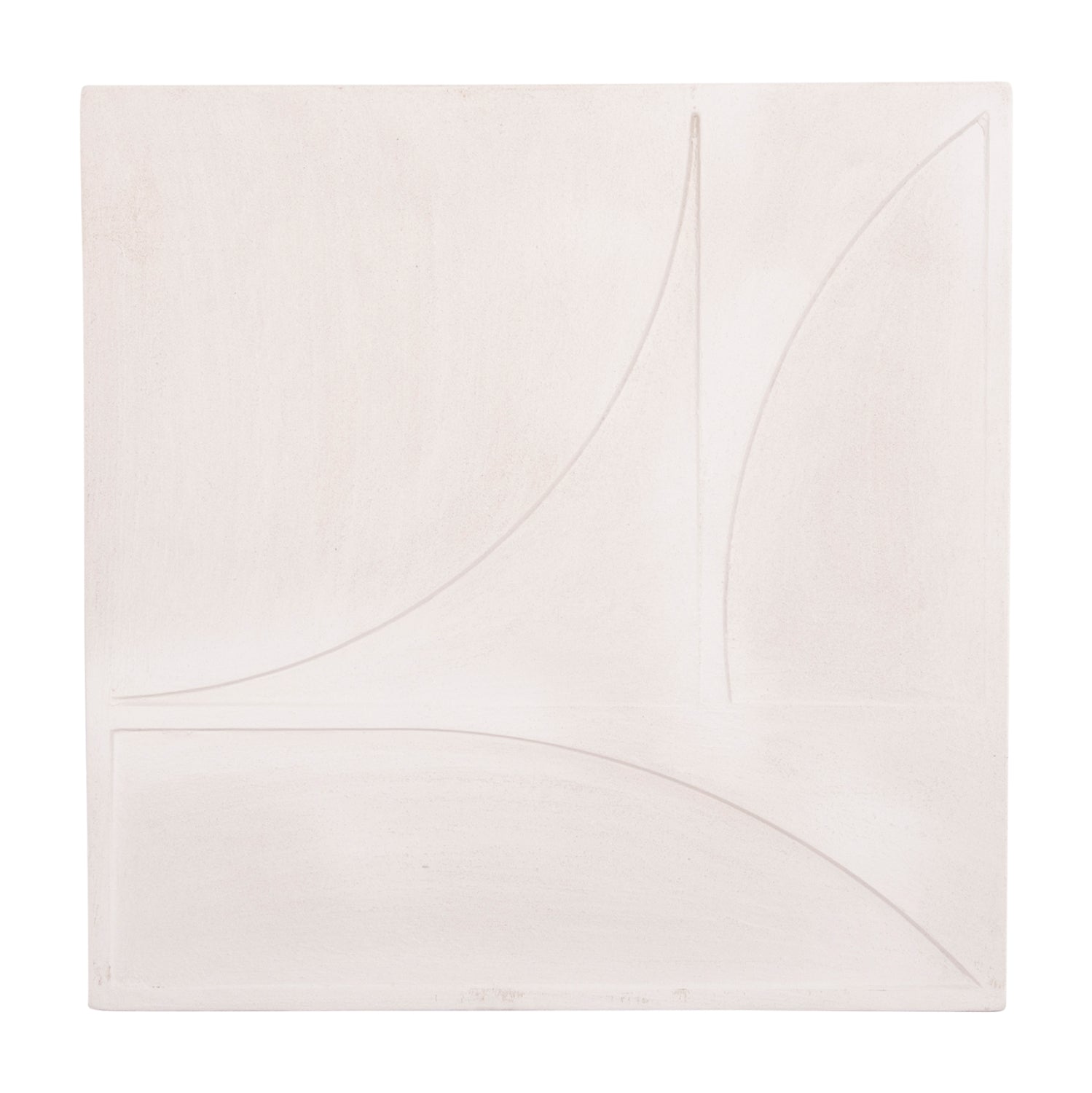 ΠΙΝΑΚΑΣ ΤΕΤΡΑΓΩΝΟΣ ΣΕΙΡΑ SANTORINI HM4507 MDF ΣΕ ΥΠΟΛΕΥΚΟ ΧΡΩΜΑ 80x4(πάχος)x80Υεκ. - Pakobazaar