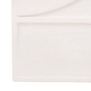 ΠΙΝΑΚΑΣ ΤΕΤΡΑΓΩΝΟΣ ΣΕΙΡΑ SANTORINI HM4508 MDF ΣΕ ΥΠΟΛΕΥΚΟ ΧΡΩΜΑ 80x4(πάχος)x80Υεκ. - Pakobazaar
