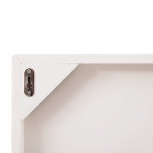 ΠΙΝΑΚΑΣ ΤΕΤΡΑΓΩΝΟΣ ΣΕΙΡΑ SANTORINI HM4508 MDF ΣΕ ΥΠΟΛΕΥΚΟ ΧΡΩΜΑ 80x4(πάχος)x80Υεκ. - Pakobazaar