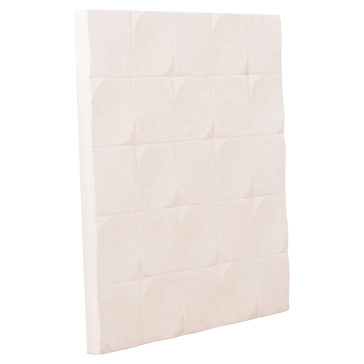 ΠΙΝΑΚΑΣ ΤΕΤΡΑΓΩΝΟΣ ΣΕΙΡΑ SANTORINI HM4516 MDF ΣΕ ΥΠΟΛΕΥΚΟ ΧΡΩΜΑ 80x4,5(πάχος)x80Υεκ. - Pakobazaar