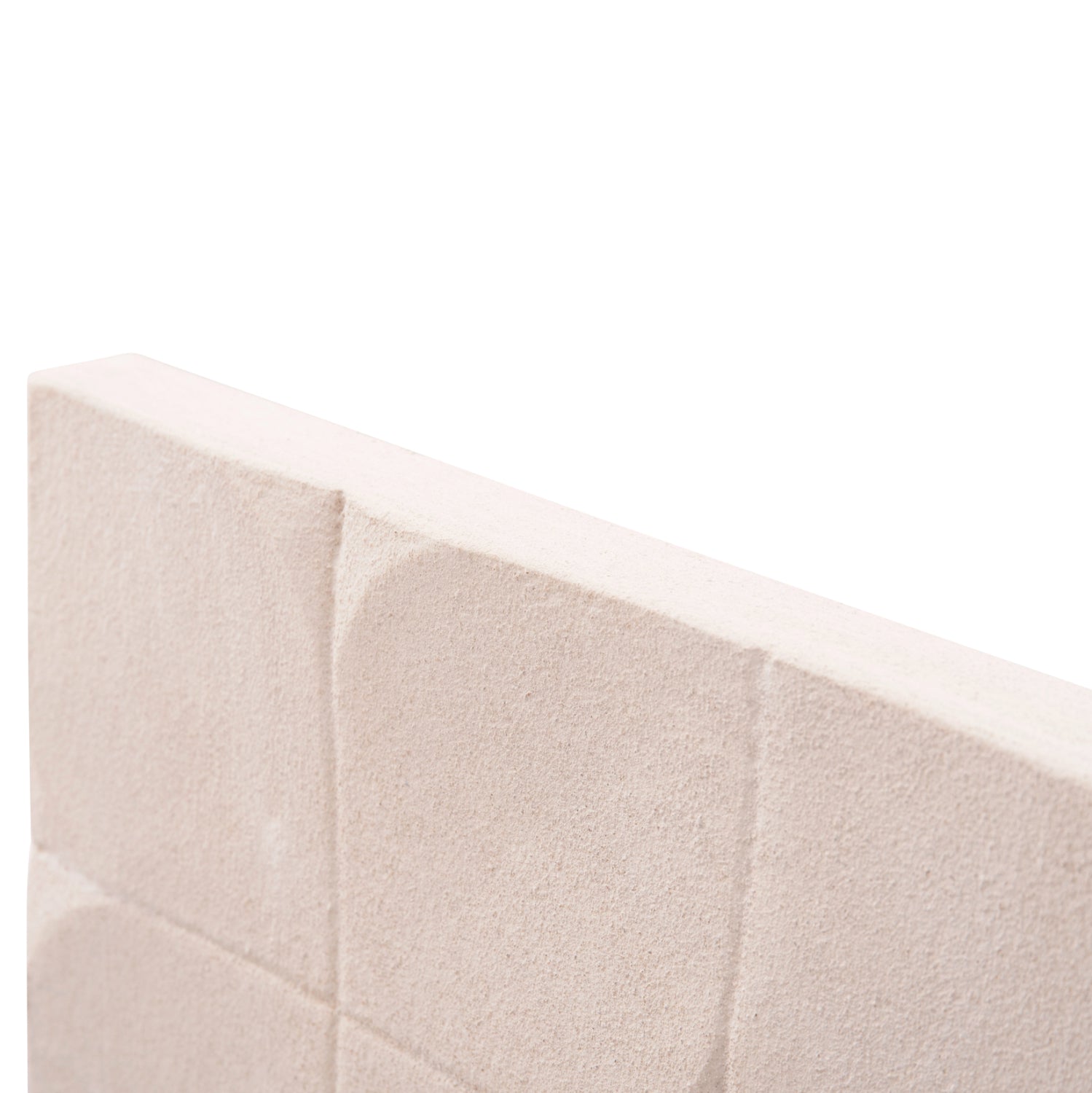 ΠΙΝΑΚΑΣ ΤΕΤΡΑΓΩΝΟΣ ΣΕΙΡΑ SANTORINI HM4516 MDF ΣΕ ΥΠΟΛΕΥΚΟ ΧΡΩΜΑ 80x4,5(πάχος)x80Υεκ. - Pakobazaar