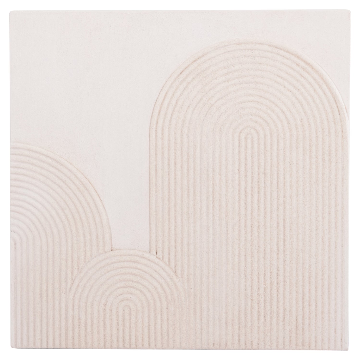 ΠΙΝΑΚΑΣ ΤΕΤΡΑΓΩΝΟΣ ΣΕΙΡΑ SANTORINI HM4517 MDF ΣΕ ΥΠΟΛΕΥΚΟ ΧΡΩΜΑ 80x4,5(πάχος)x80Υεκ. - Pakobazaar