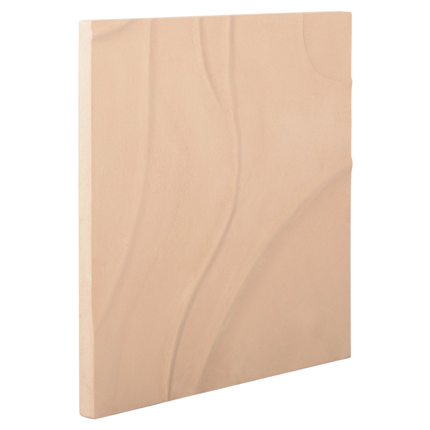 ΠΙΝΑΚΑΣ ΤΕΤΡΑΓΩΝΟΣ ΣΕΙΡΑ SANTORINI HM4520 MDF ΣΕ ΜΠΕΖ ΧΡΩΜΑ 80x4(πάχος)x80Υεκ. - Pakobazaar
