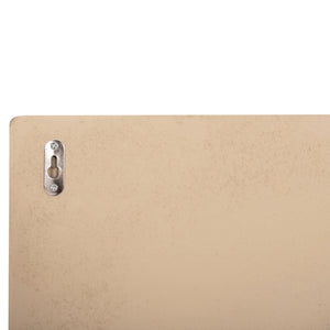ΠΙΝΑΚΑΣ ΤΕΤΡΑΓΩΝΟΣ ΣΕΙΡΑ SANTORINI HM4520 MDF ΣΕ ΜΠΕΖ ΧΡΩΜΑ 80x4(πάχος)x80Υεκ. - Pakobazaar