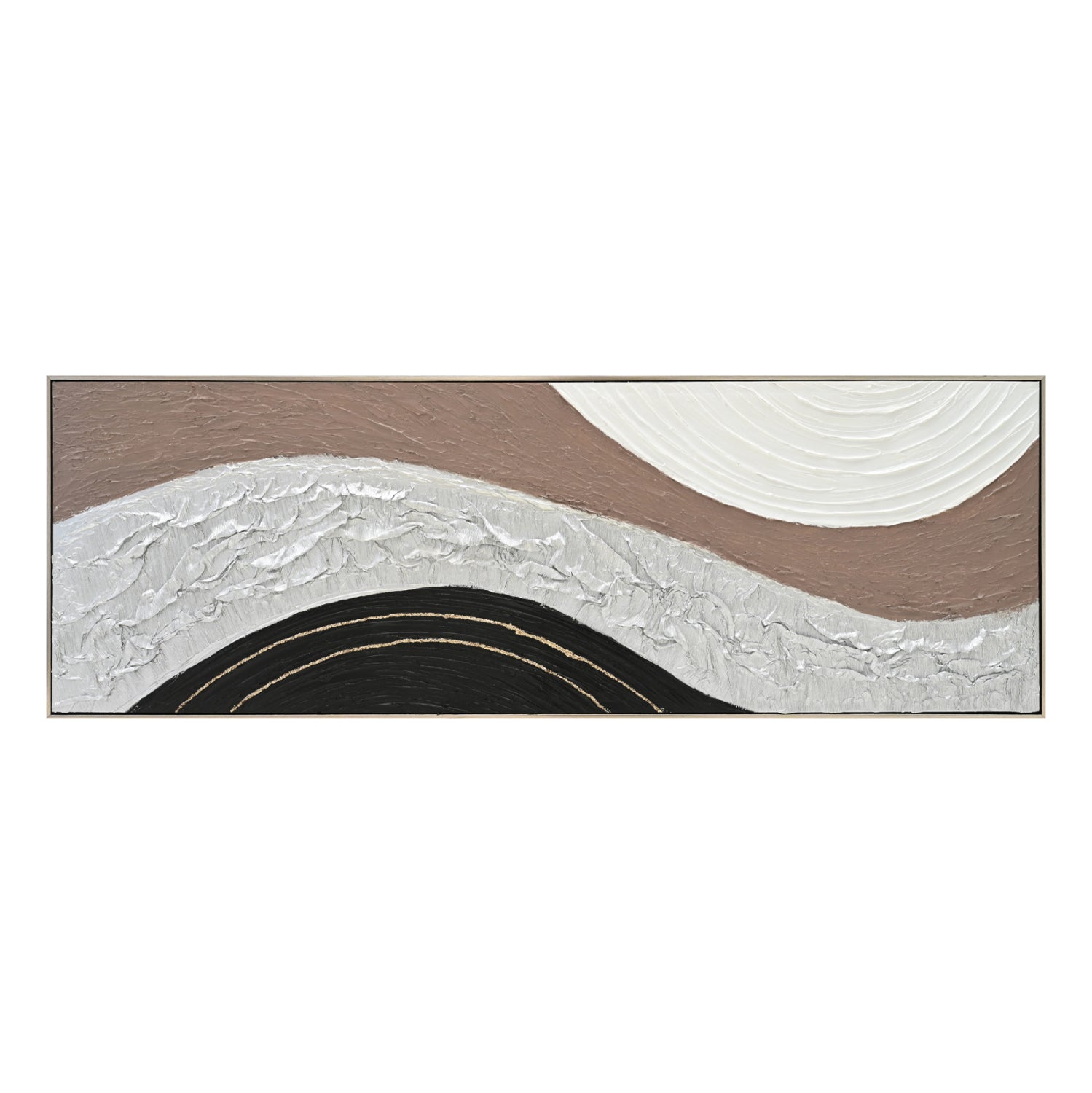 ΠΙΝΑΚΑΣ ΤΟΙΧΟΥ ABSTRACT HM4552.02 ΜΕ ΚΟΡΝΙΖΑ ΜΠΕΖ-ΚΑΜΒΑΣ-ΧΕΙΡΟΠΟΙΗΤΟΣ 152x4.5x52Υεκ. - Pakobazaar