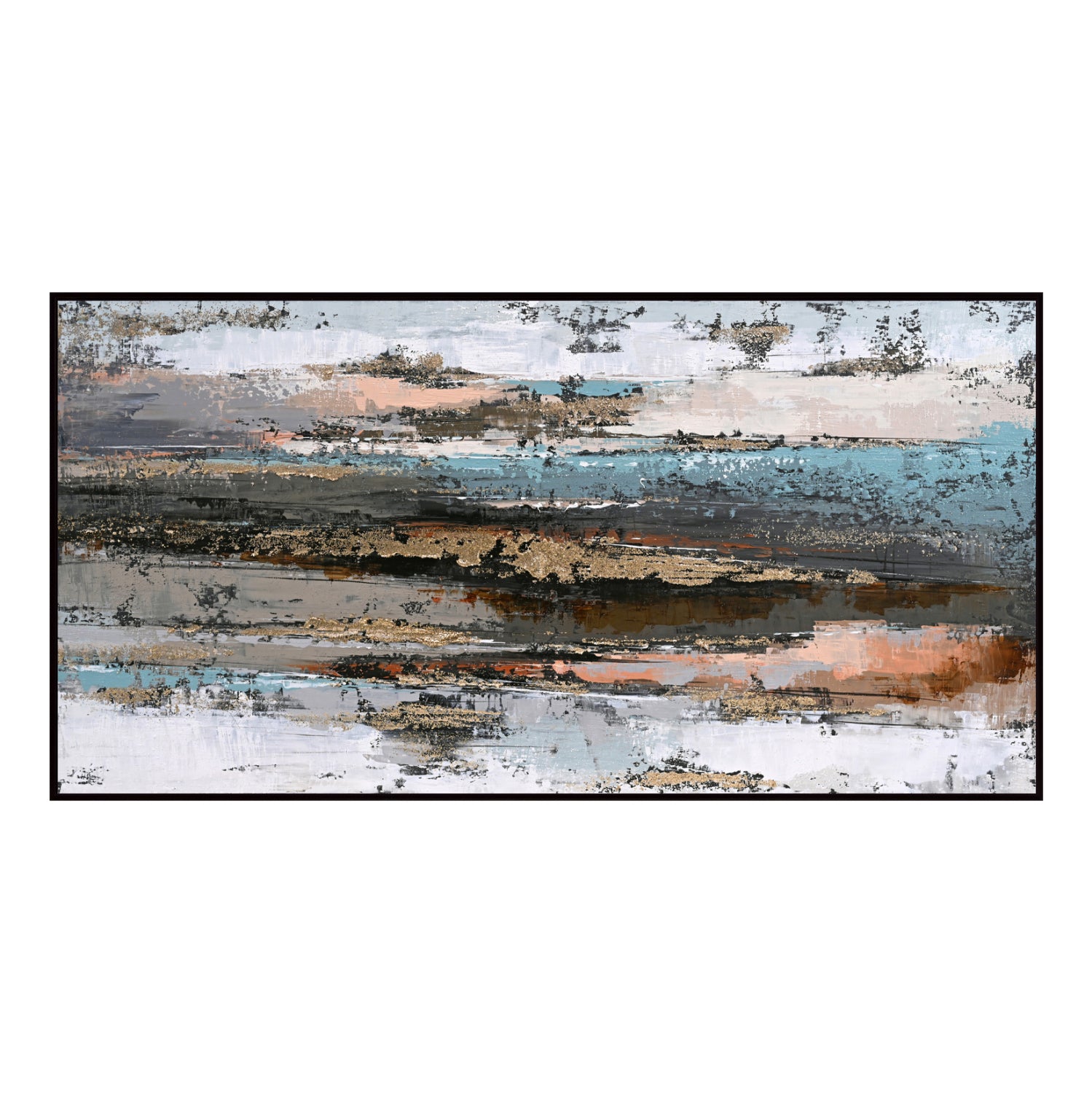 ΠΙΝΑΚΑΣ ΤΟΙΧΟΥ SEDIMENT HM4575.02 ΜΕ ΚΟΡΝΙΖΑ ΜΑΥΡΗ-ΚΑΜΒΑΣ 142x4.5x72Υεκ - Pakobazaar