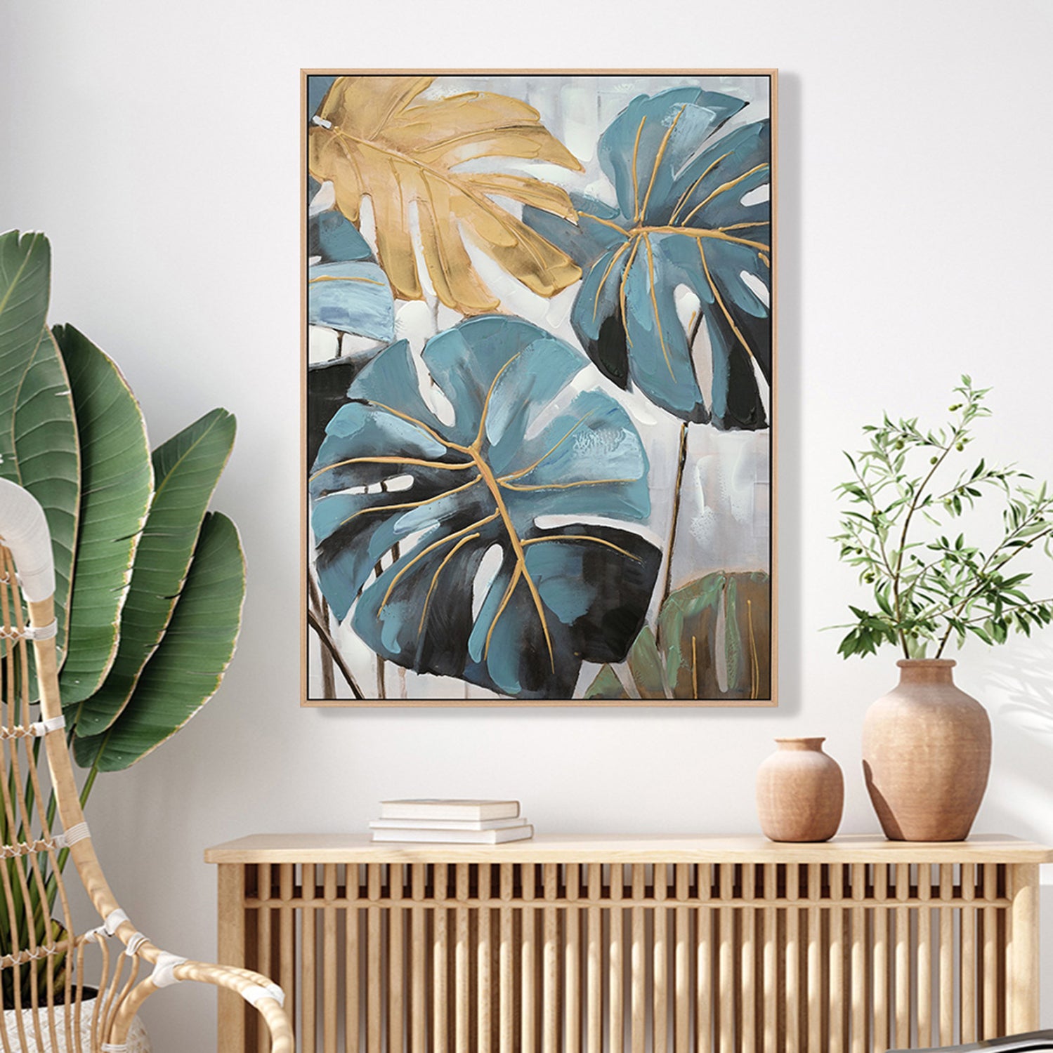 ΠΙΝΑΚΑΣ TOIXOY TROPICO HM4542 ΚΟΡΝΙΖΑ ΜΠΕΖ-ΚΑΜΒΑΣ ΕΚΤΥΠΩΣΗ 62x4,5x82Υεκ. - Pakobazaar