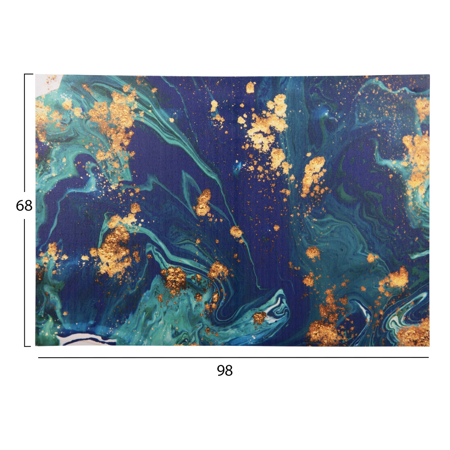 ΠΙΝΑΚΑΣ TOIXOY ΣΕΙΡΑ GOBI HM4777 ΕΚΤΥΠΩΜΕΝΟΣ ΚΑΜΒΑΣ 98x2,5(πάχος)x68Υεκ. - Pakobazaar