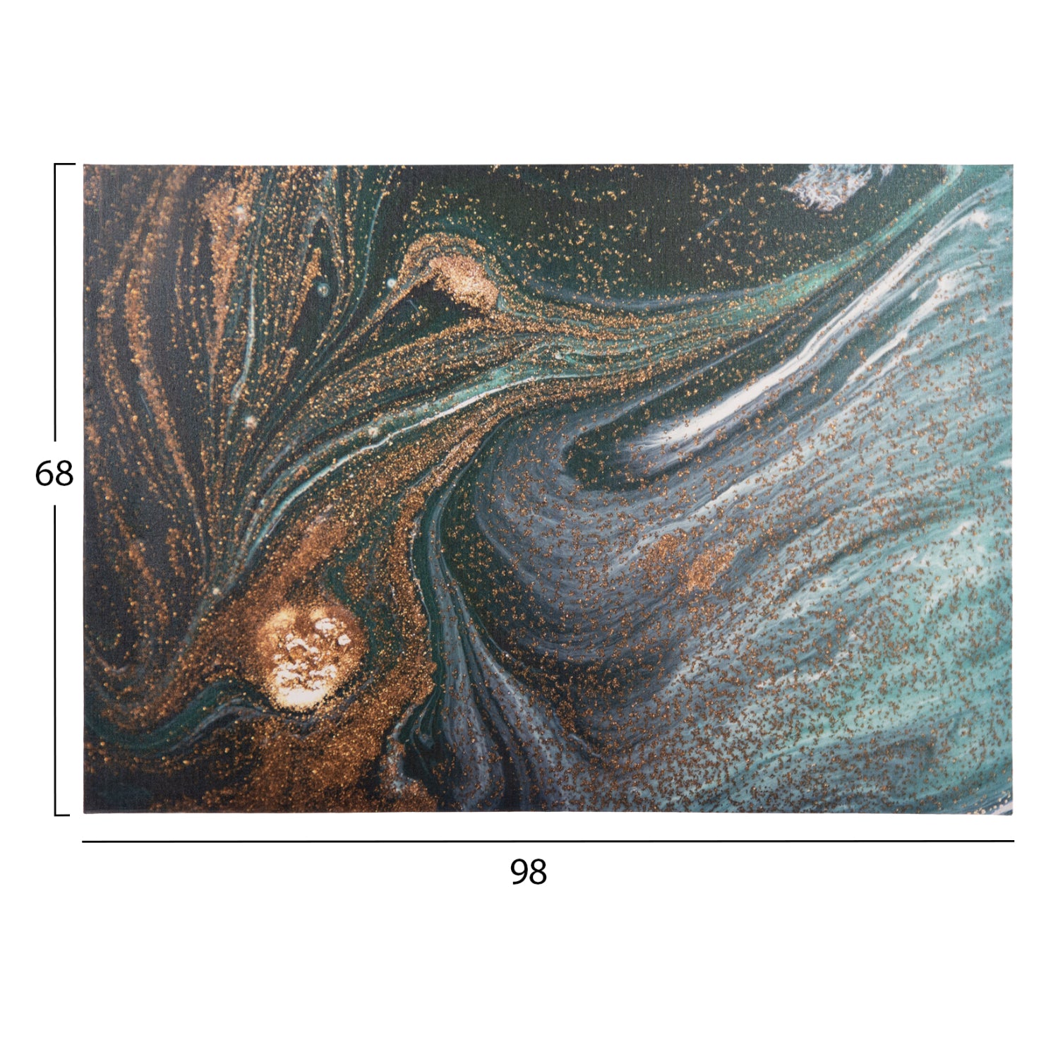 ΠΙΝΑΚΑΣ TOIXOY ΣΕΙΡΑ GOBI HM4780 ΕΚΤΥΠΩΜΕΝΟΣ ΚΑΜΒΑΣ 98x2,5(πάχος)x68Υεκ. - Pakobazaar