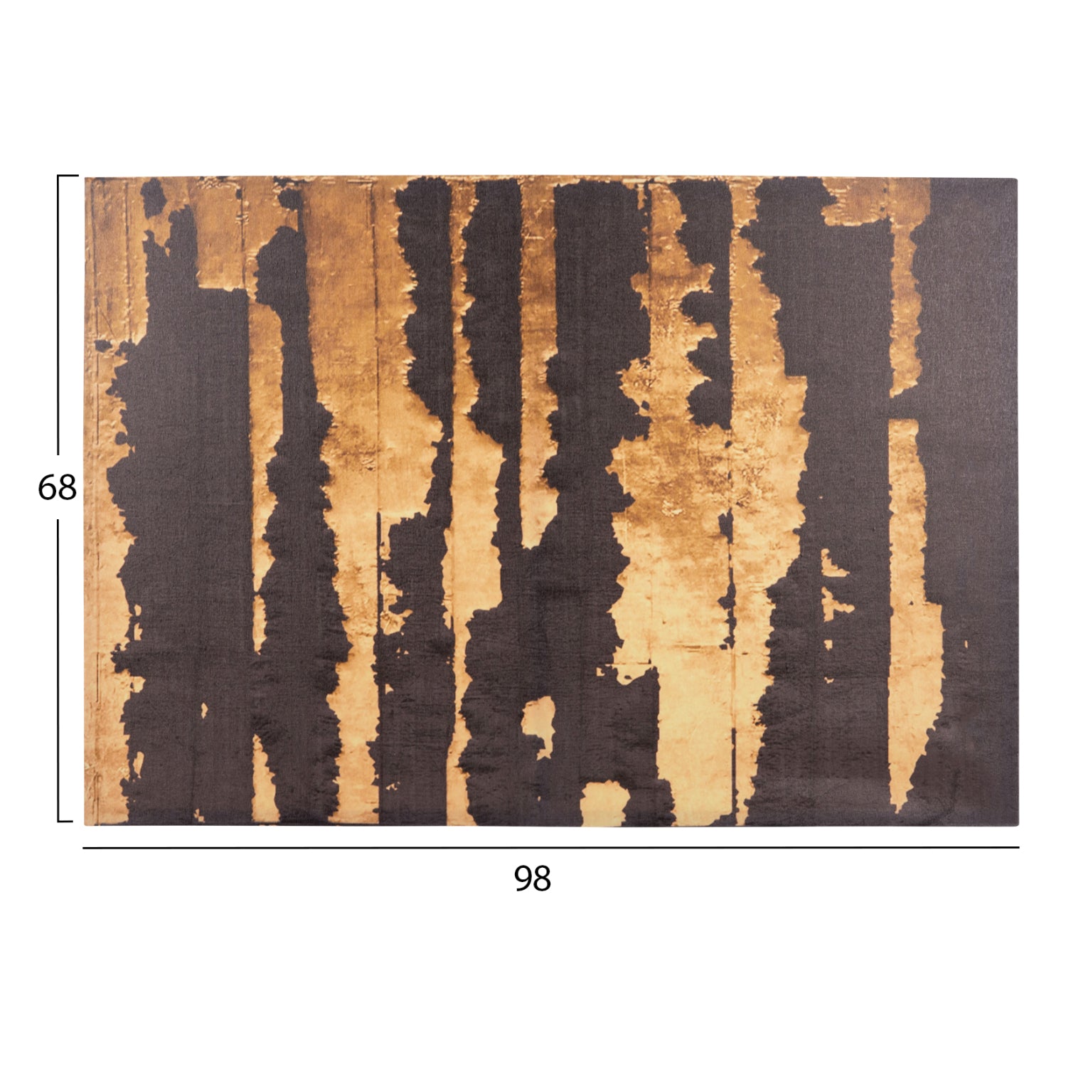 ΠΙΝΑΚΑΣ TOIXOY ΣΕΙΡΑ GOBI HM4782 ΕΚΤΥΠΩΜΕΝΟΣ ΚΑΜΒΑΣ 98x2,5(πάχος)x68Υεκ. - Pakobazaar