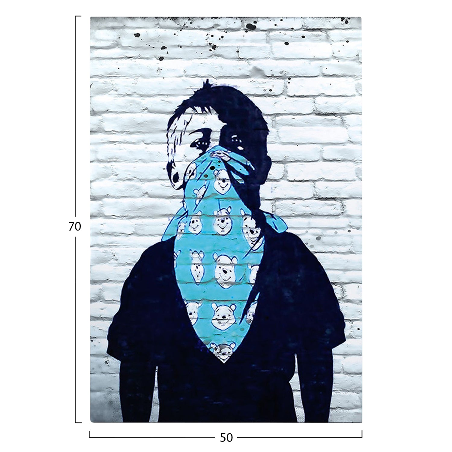 ΠΙΝΑΚΑΣ TOIXOY ΣΕΙΡΑ GOBI HM4829 ΕΚΤΥΠΩΜΕΝΟΣ ΚΑΜΒΑΣ 50x3(πάχος)x70Yεκ. - Pakobazaar