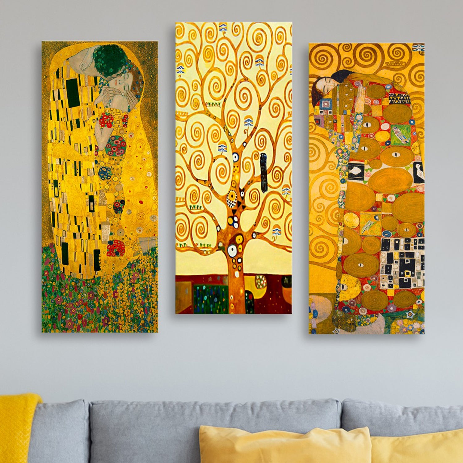 ΠΙΝΑΚΑΣ ΤΡΙΠΤΥΧΟ MDF ΑΡΤ ΝΟΥΒΟ HM7204.04 60X0,3X50 εκ. - Pakobazaar