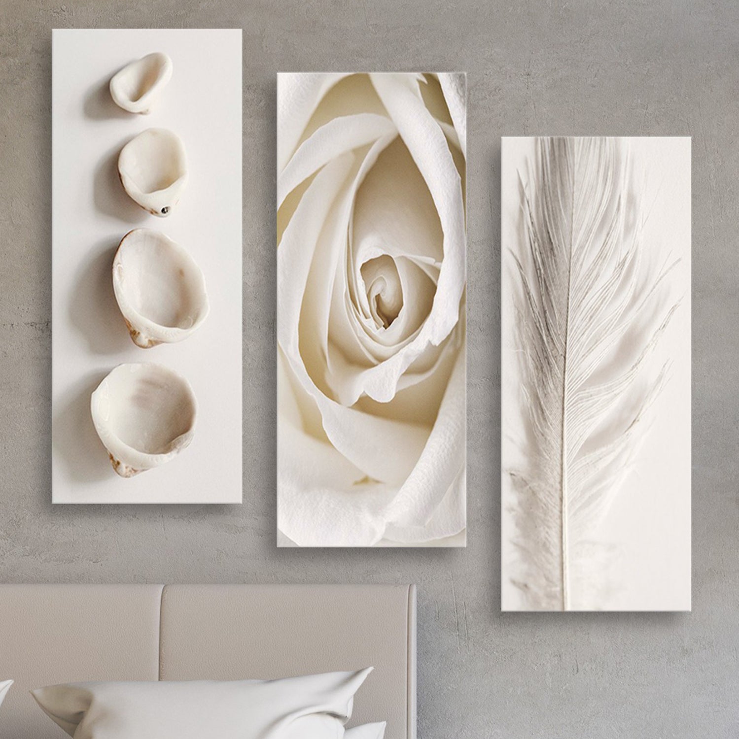 ΠΙΝΑΚΑΣ ΤΡΙΠΤΥΧΟ MDF NATURAL ELEMENTS HM7204.05 60X0,3X50 εκ. - Pakobazaar