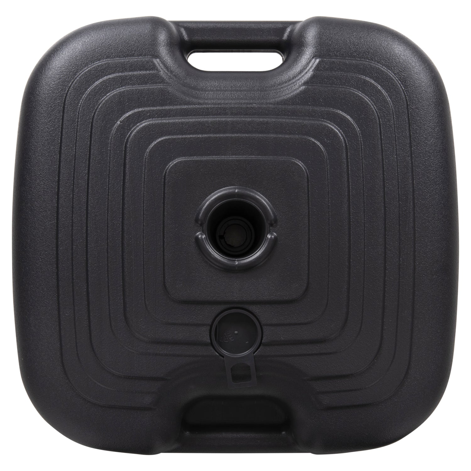 ΠΛΑΣΤΙΚΗ ΒΑΣΗ ΟΜΠΡΕΛΑΣ ΜΕ ΧΕΡΟΥΛΙ SOLBAS HM6112.02 ΑΝΘΡΑΚΙ-ΚΟΝΤΑΡΙ 20/38mm 45x45x11Υ - Pakobazaar