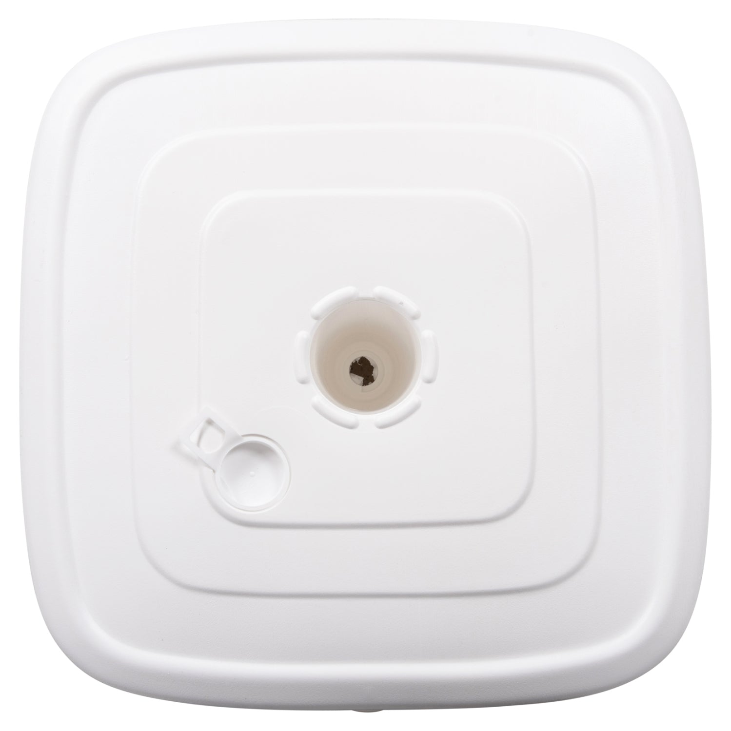 ΠΛΑΣΤΙΚΗ ΒΑΣΗ ΟΜΠΡΕΛΑΣ ΜΕ ΡΟΔΑ SOLBAS HM6113.01 ΛΕΥΚΗ- ΚΟΝΤΑΡΙ 33/50mm 46,5x23,5Υ - Pakobazaar