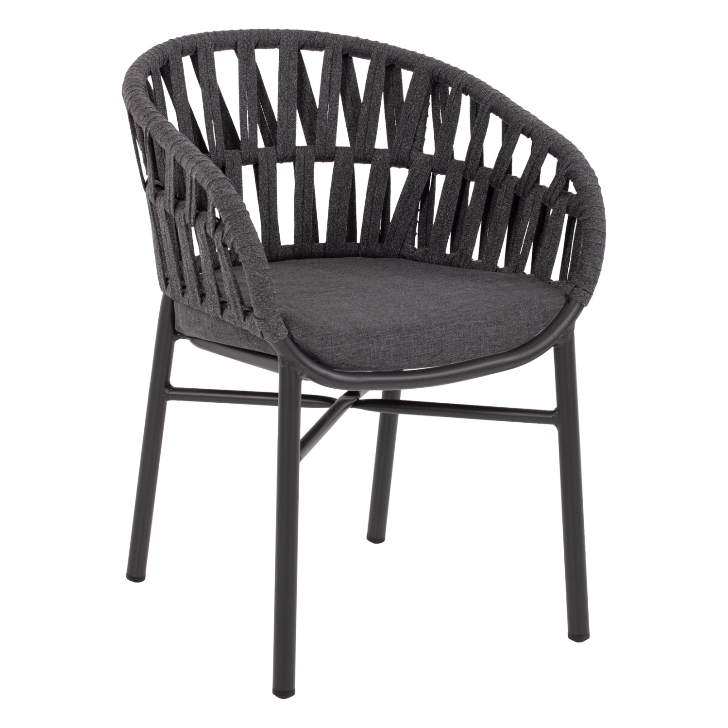 ΠΟΛΥΘΡΟΝΑ ΑΛΟΥΜΙΝΙΟΥ ΑΝΘΡΑΚΙ ΜΕ ΣΧΟΙΝΙ ΑΝΘΡΑΚΙ HM5857.01 57x56x78 εκ. - Pakobazaar