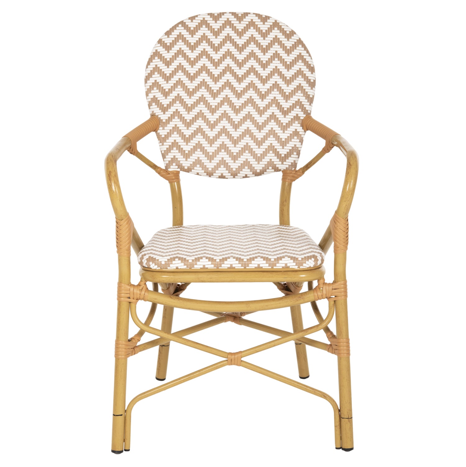 ΠΟΛΥΘΡΟΝΑ ΑΛΟΥΜΙΝΙΟΥ BAMBOO LOOK ΦΥΣΙΚΟ - ΛΕΥΚΟ HM5928.03 55x58x95 εκ. - Pakobazaar