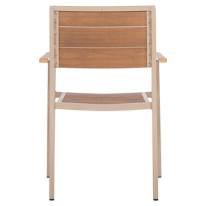 ΠΟΛΥΘΡΟΝΑ ΑΛΟΥΜΙΝΙΟΥ SAGA HM5127.04 ΣΑΜΠΑΝΙ ΜΕ POLYWOOD 55x52x86Yεκ. - Pakobazaar