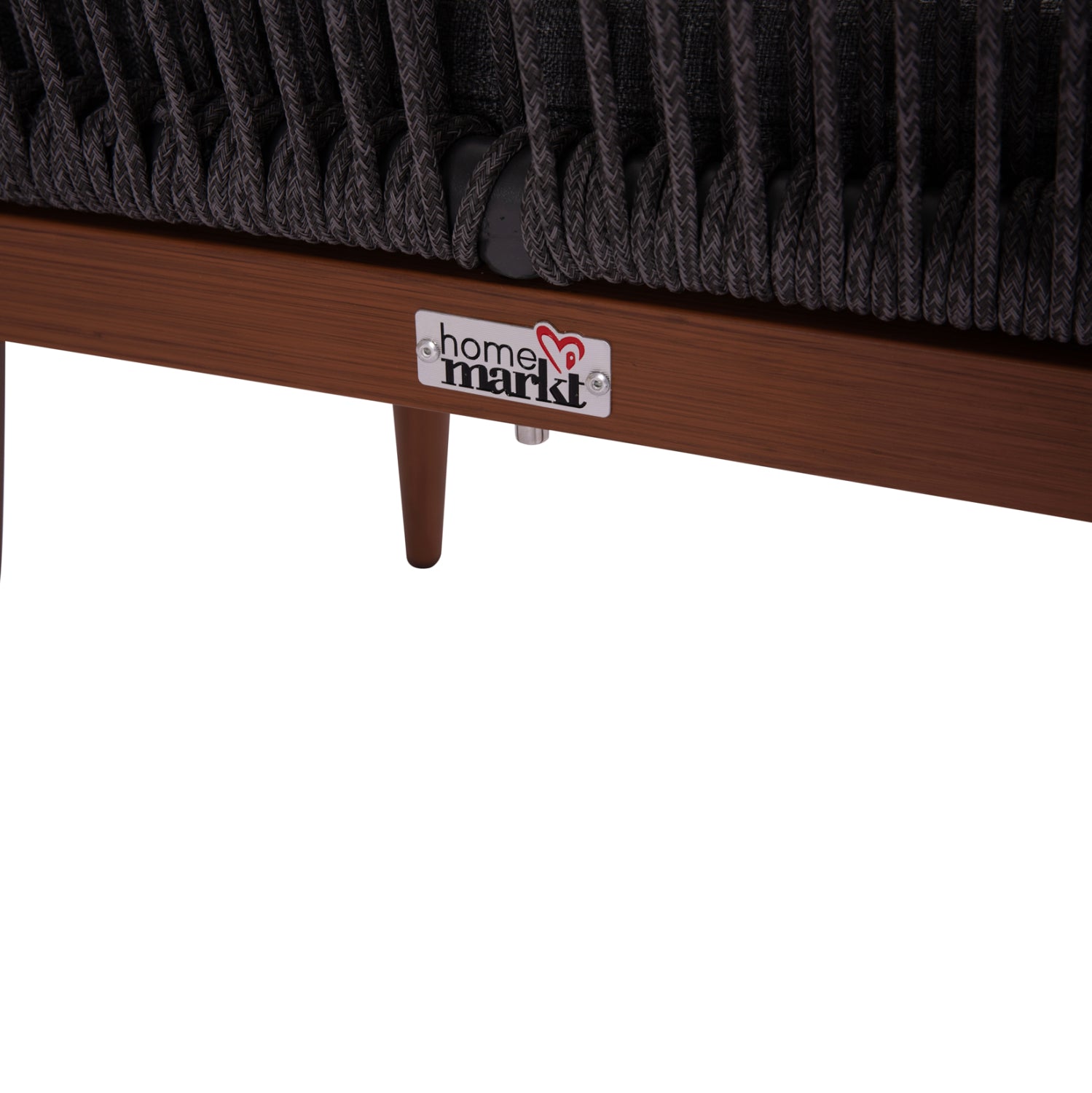 ΠΟΛΥΘΡΟΝΑ ΑΛΟΥΜΙΝΙΟΥ MYRTIA HM5549.11 ΜΕ ΣΧΟΙΝΙ ΓΚΡΙ ΚΑΙ ΚΑΡΥΔΙ ΠΟΔΙΑ 60x64x88Yεκ. - Pakobazaar