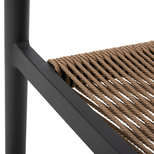 ΠΟΛΥΘΡΟΝΑ ΑΛΟΥΜΙΝΙΟΥ GRET HM5854.02 ΑΝΘΡΑΚΙ PΕ RATTAN ΜΠΕΖ 56x55,5x78Υ εκ. - Pakobazaar