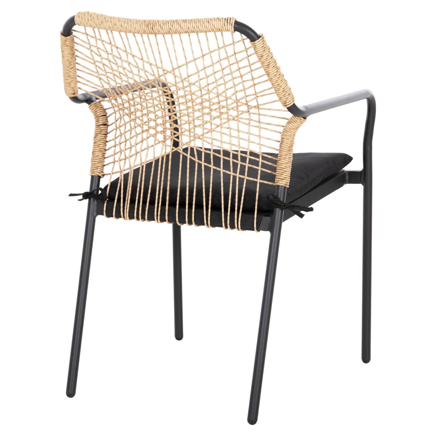 ΠΟΛΥΘΡΟΝΑ ΑΛΟΥΜΙΝΙΟΥ TROTTER HM5865.11 ΣΚΟΥΡΟΣ ΓΚΡΙ ΣΚΕΛΕΤΟΣ ΜΕ WICKER ΜΠΕΖ & ΜΑΥΡΟ ΜΑΞΙΛΑΡΙ - Pakobazaar