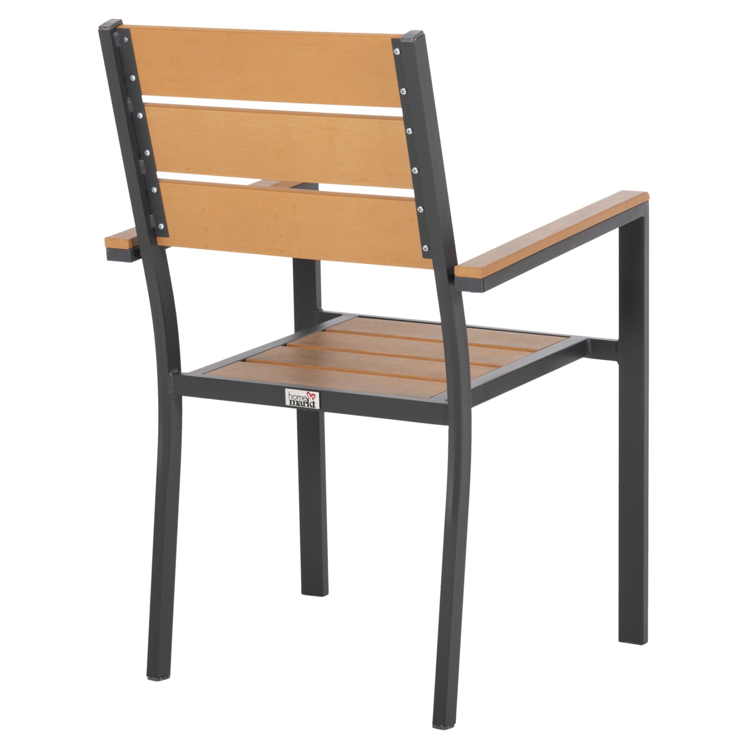 ΠΟΛΥΘΡΟΝΑ ΑΛΟΥΜΙΝΙΟΥ SAGA HM5981.03 ΑΝΘΡΑΚΙ-POLYWOOD ΣΕ ΦΥΣΙΚΟ 55x55x86Υεκ. - Pakobazaar