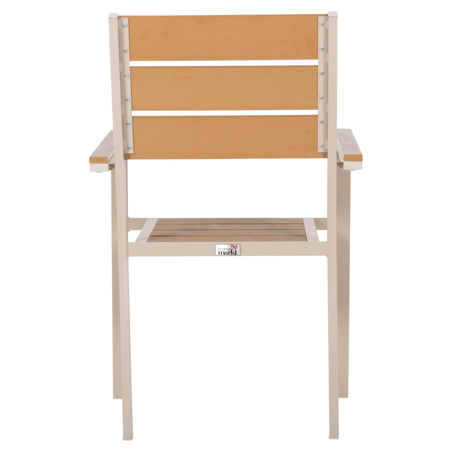 ΠΟΛΥΘΡΟΝΑ ΑΛΟΥΜΙΝΙΟΥ SAGA HM5981.04 ΣΑΜΠΑΝΙ-POLYWOOD ΣΕ ΦΥΣΙΚΟ 55x55x86Υεκ. - Pakobazaar